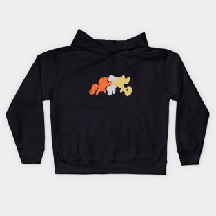 Cutie Mark Crusaders Silhouette Kids Hoodie